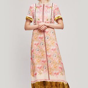 Liberty of London Tiger Georgette Midi Dress